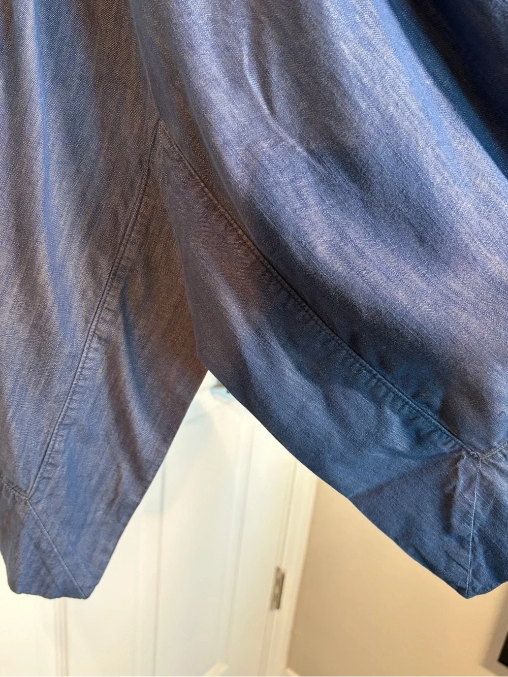 I.N. Studio Blue Midi Skirt